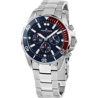 Jacques Lemans 1-2091G Liverpool Chronograph Herrenuhr 44mm 20ATM