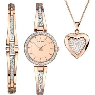 Sekonda Gavesæt 2533G.76 - Dame - 26 mm - Analog - Quartz - Mineralglas