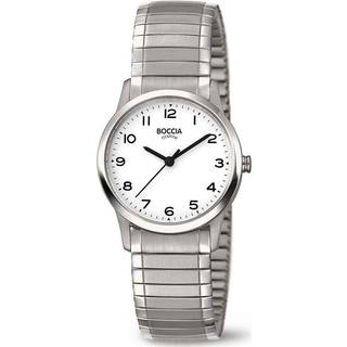 Boccia 3287-01 Damenuhr Zugband Titanium 29mm 5ATM
