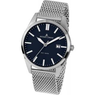 Jacques Lemans 1-2002M Vienna Blå/Stål Ø40 mm