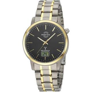 Master Time MTGT-10753-21M Funkuhr für Herren Titan Bicolor