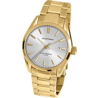 Jacques Lemans 1-1859K Derby Herrenuhr 40mm 10ATM