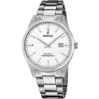 Festina F20511-2 Hvid/Stål Ø39 mm