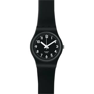 Swatch Original Lady 'Lady Black Single' Quartz Black Dial Ladies Watch LB170E