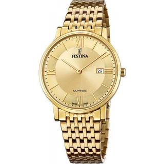 Festina F20020-2 Guld/Gul guldtonet stål Ø39 mm