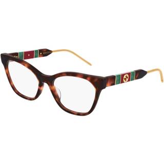 Gucci Kvinde GG0600O 002 Optiske stel Acetat Havana Cat Eye