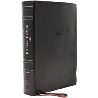 ESV, MacArthur Study Bible, 2nd Edition, Leathersoft, Black, Thumb Indexed