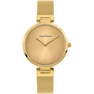 Jacques Lemans Milano 1-2110M - Dame - 34 mm - Analog - Quartz - Mineralglas