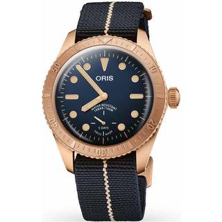 ORIS DIVERS CARL BRASHEAR CAL. 401 LTD ED. 01-401-7764-3185-Set - Herre - 40 mm - Analog - Automatisk - Safirglas