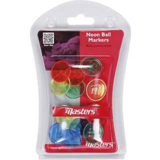 Masters Neon Ball Markers 12 Pack