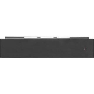 Modern varmeskuffe 15 cm, mat sort