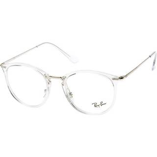 Ray-Ban RX7140 5852 49 Briller Kvinder Black - Transparent On Top Black - 49mm