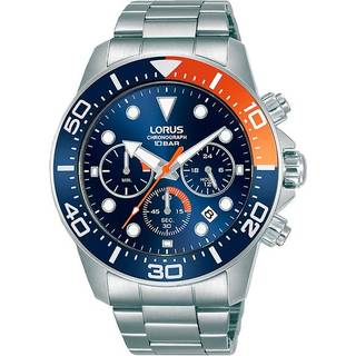 Lorus RT345JX9 Sports Blå/Stål Ø43 mm
