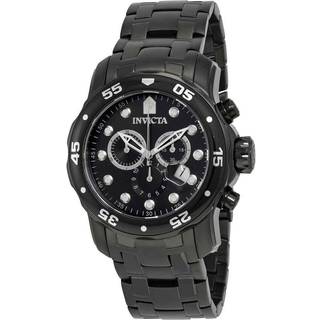 Invicta 0076 Pro Diver Sort/Stål Ø48 mm