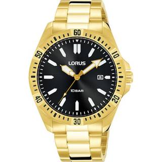 Lorus RH934MX9 Classic Sort/Gul guldtonet stål Ø42 mm