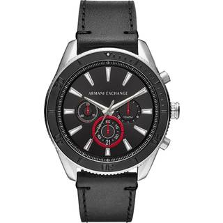 Armani Exchange AX1817 Stainless Steel Black Strap Watch - W65332