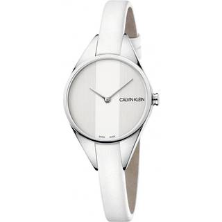 Calvin Klein Wavy Quartz Silver Dial Stainless Steel Bracelet Ladies Watch K8P231L6
