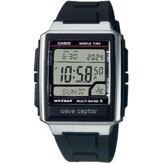 Casio WV-59R-1AEF Collection Digital Herren-Funkarmbanduhr Schwarz/Stahl