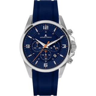 Jacques Lemans 1-2118C Liverpool Chronograph Herrenuhr 44mm 10ATM