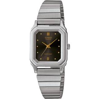 Casio Collection Classic Quartz Brown Dial Silver Stainless Steel Bracelet Ladies' Watch LQ-400D-1AEF