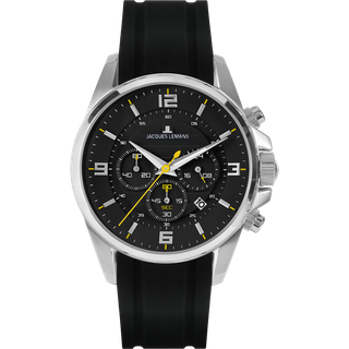 Jacques Lemans 1-2118A Liverpool Chronograph Herrenuhr 44mm 10ATM