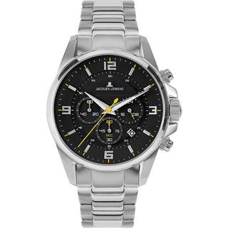 Jacques Lemans 1-2118D Liverpool Chronograph Herrenuhr 44mm 10ATM
