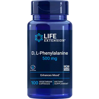 D L-Phenylalanin, 500mg - 100 kapsler