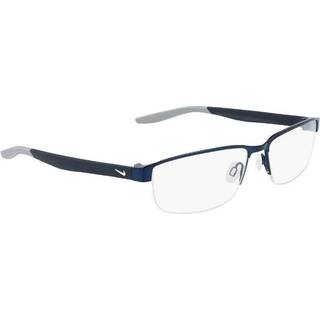 Nike 8138 405 56 Briller Mænd Blue - Satin Navy Blue - 56mm