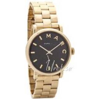 Marc by Marc Jacobs MBM3355 Baker Sort/Gul guldtonet stål Ø36 mm