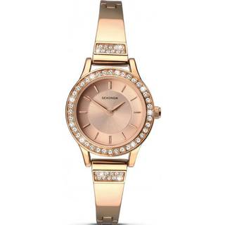 Sekonda Dress Quartz Rose Gold Dial Rose Gold PVD Stainless Steel Bracelet Ladies Watch 2203