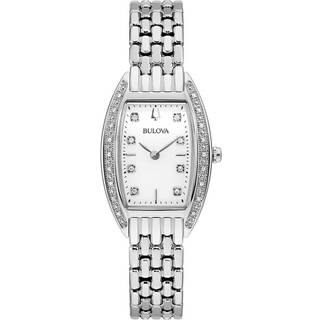Bulova 96R244 Diamantuhr (24) Damenuhr 24mm 3ATM