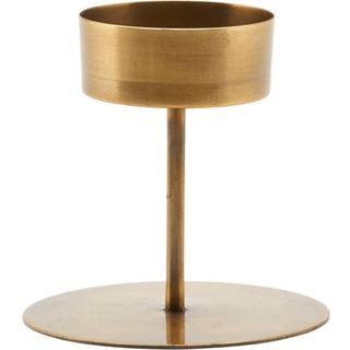 House Doctor Anit lysestage antik messing 10 cm