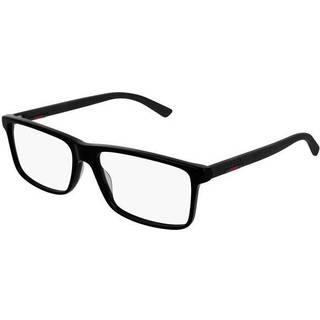 Gucci Mand GG0424O 005 Optiske stel Acetat Sort Firkantet
