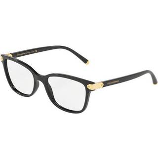 Dolce & Gabbana DG5036 501 53 Briller Kvinder Black - Black - 53mm