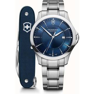 Victorinox 241910.1 Alliance Set mit Taschenmesser Herrenuhr 40mm 10ATM