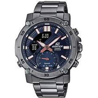 Casio Edifice Smartphone Link Quartz Blue Dial Stainless Steel Bracelet Mens Watch ECB-20DC-1AEF