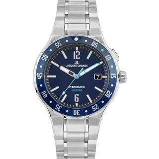 Jacques Lemans Hybromatic 1-2109H - Herre - 42 mm - Analog - Hybromatic - Mineralglas