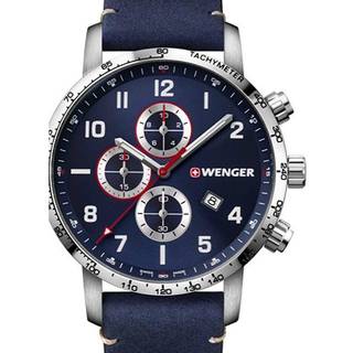 Wenger 01.1543.109 Attitude Chonograph Herrenuhr 44mm 10ATM