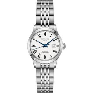 Longines L2.321.4.72.6 Record Sølvfarvet/Stål Ø30 mm
