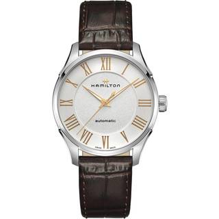Hamilton Jazzmaster Automatic White Dial Brown Leather Strap Men's Watch H42535550