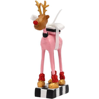 Rudolf Candy, 14 cm, lyserød