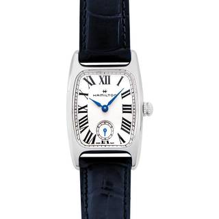 Hamilton American Classic Boulton Small Second Quartz White Dial Leather Strap Women's Watch H13321611