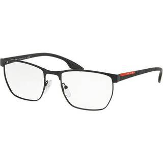 Prada Linea Rossa PS50LV 1AB1O1 55 Briller Mænd Black - Black - 55mm