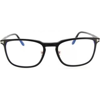 Tom Ford FT5699-B 001 Blue-Light Block 53 Briller Mænd Black - Shiny Black - 53mm
