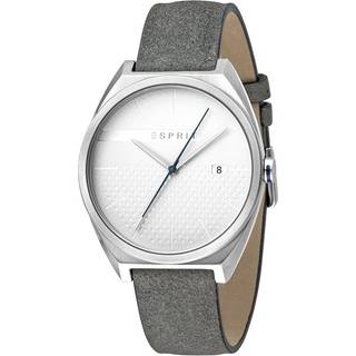 Esprit ES1G056L0015 Sølvfarvet/Læder Ø40 mm