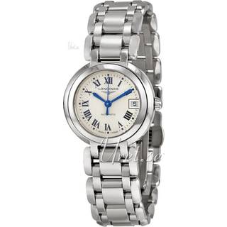Longines L8.111.4.71.6 PrimaLuna Sølvfarvet/Stål Ø26.5 mm