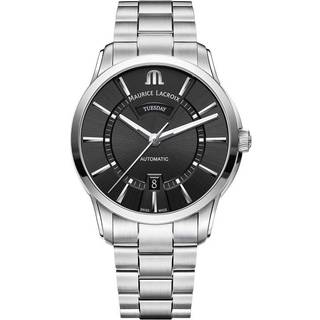 Maurice Lacroix Pontos Day Date 41mm PT6358-SS002-330-1 - Herre - 41 mm - Analog - Automatisk - Safirglas