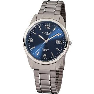 Regent F-433 Herren-Armbanduhr Titan Ø 36 mm