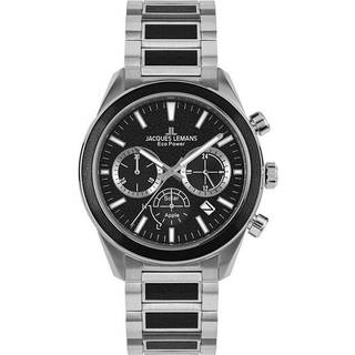 Jacques Lemans 1-2115F Eco Power Apple Herrenuhr 44mm 10ATM