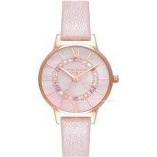 Olivia Burton OB16WD93 Wonderland Blush Strap Watch - W28123